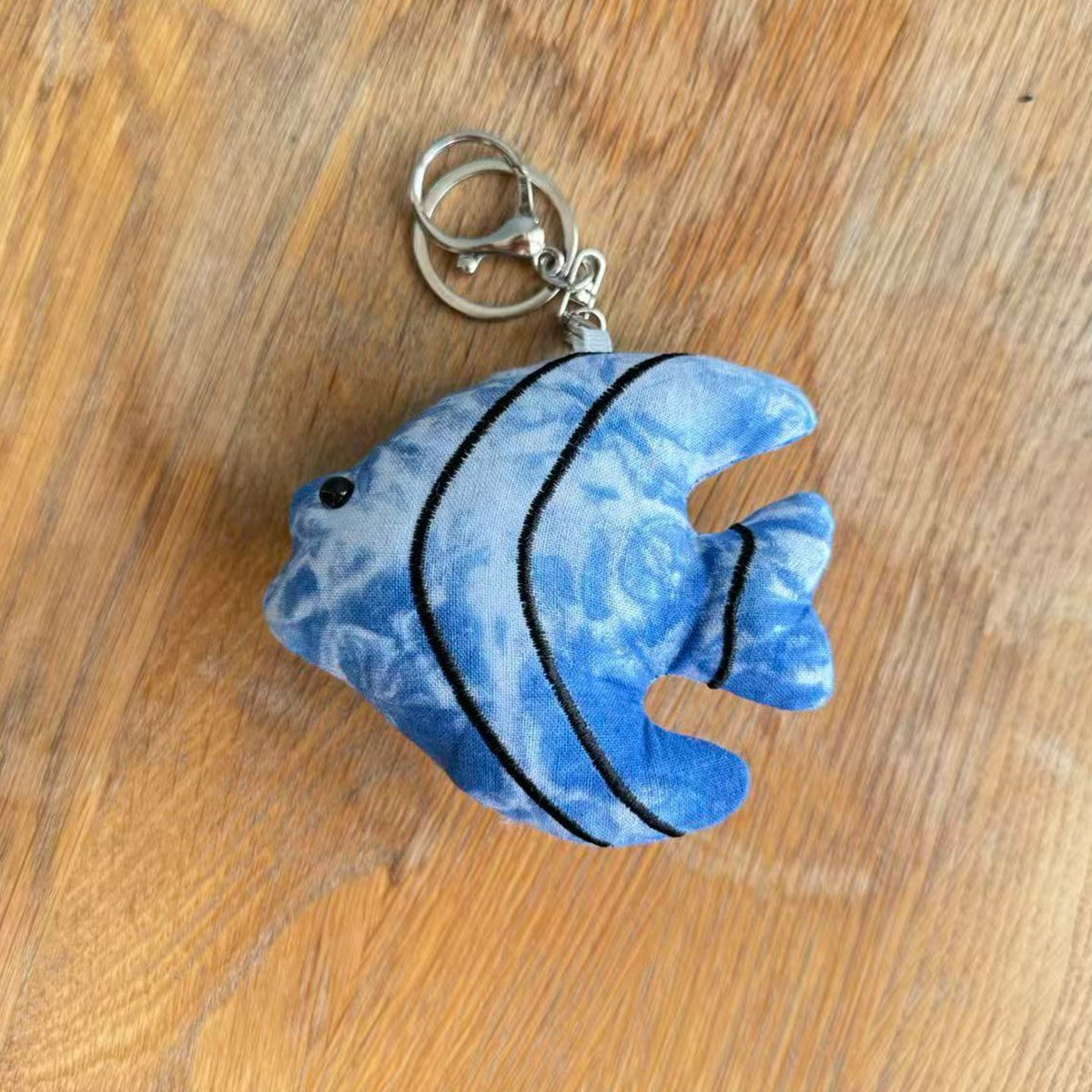 Handmade tie-dye cloth doll
