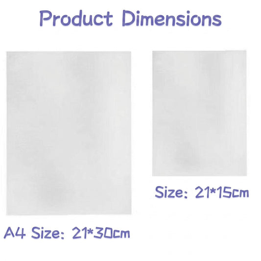 Water soluble paper for embroidery