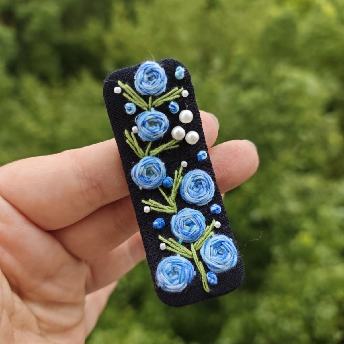 Embroidery Hair clip (finished products)