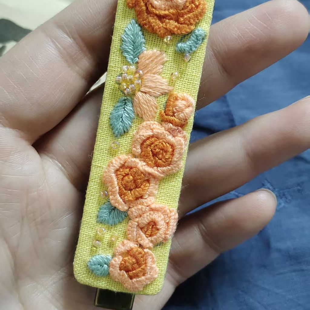 Embroidery Hair clip (finished products)