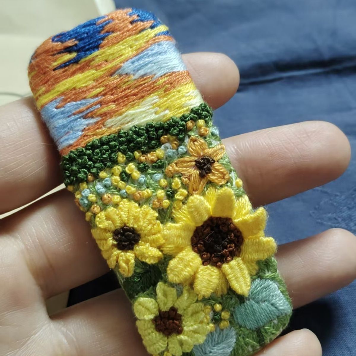 Embroidery Hair clip (finished products)