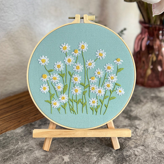 ‌Chrysanthemum flower embroidery pattern PDF pattern