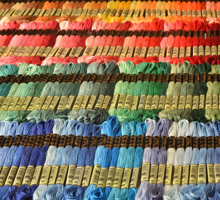 Embroidery cross stitch  thread floss