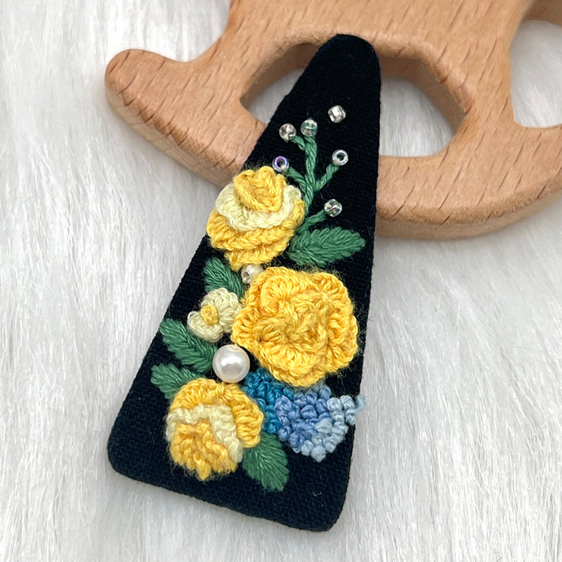 Hair clip Embroidery kits