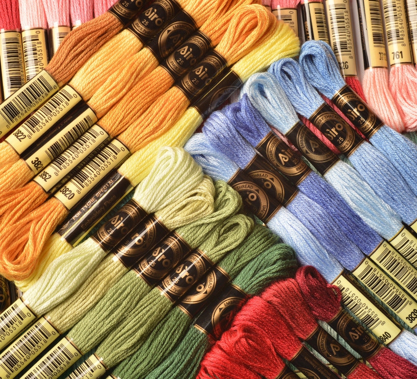 Embroidery cross stitch  thread floss