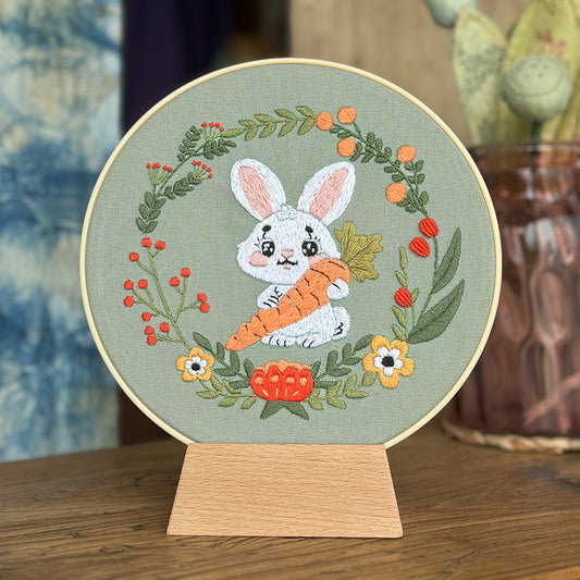 Rabbit embrodery pattern-digital version